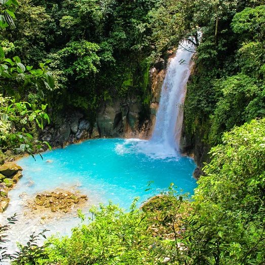 Rio Celeste Waterfall